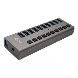 Chargeur / Concentrateur USB 10 ports - Alimentation Externe