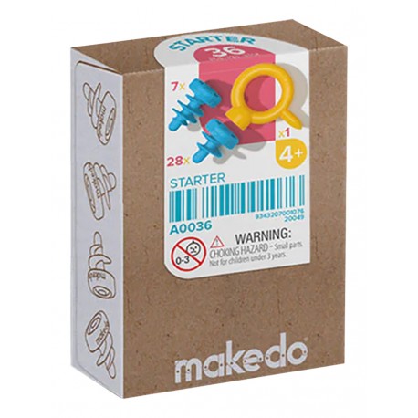 Kit Starter 36 pièces - Makedo