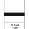 Lot de 4 Plaques LaserMark Blanc/Noir - 610 x 305 - Ep 1,3 mm - Bicouche Adhésive