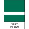 Lot de 4 Plaques LaserMark Vert/Blanc- 610 x 305 - Ep 1,3 mm - Bicouche Adhésive