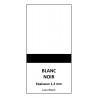 Lot de 4 Plaques LaserMark Blanc/Noir - 610 x 305 - Ep 1,3 mm - Bicouche Adhésive