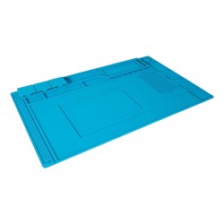 Tapis de soudure - 450 x 300 mm - Silicone - Antistatique