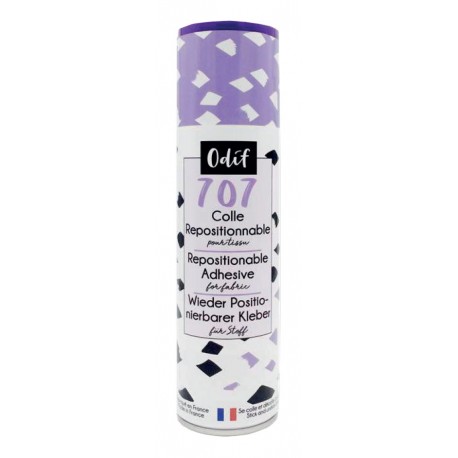 Colle Repositionnable - 250 ml - Spray - Odif 707